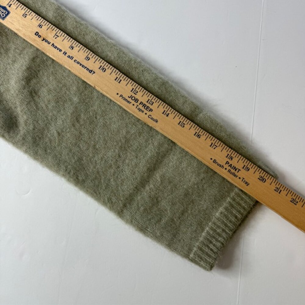 & Other Stories Mohair Wool Blend Sweater Size S Moss Green NWT Reg Retail $139 - Picture 7 of 13
